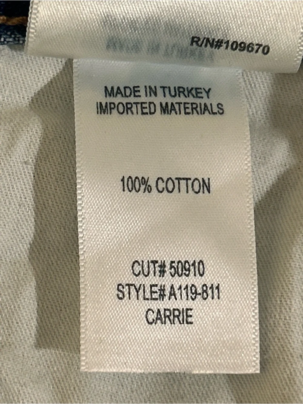 AGOLDE Carrie Long Length Cut Off Shorts SIZE:28